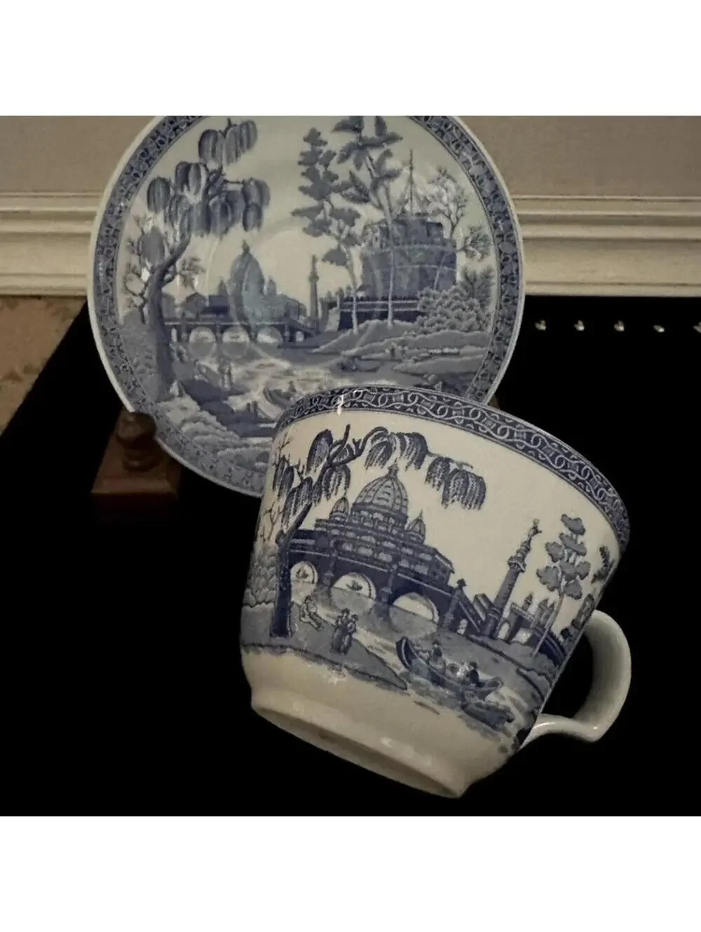 Vintage Spode Blue Room Collection - Georgian collection - set of 2